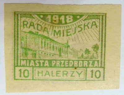 Widoki miasta - Przedb&oacute;rz - Fi 12A/11A ** MK gw. Berbeka