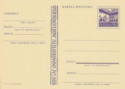 Cp 245 - 600 lecie UJ