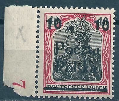1919 r. Wyd. poznańskie. Fi 70**B10. z gwar.