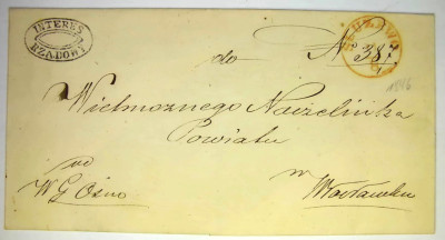 List - Służewo 11.08.1846