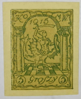 Fi 1a* Herb miasta i orzeł WARSZAWA