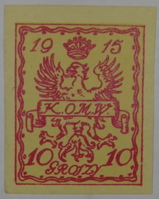 Fi 2a* Herb miasta i orzeł WARSZAWA