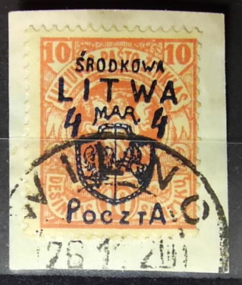 Fi 5 kasowany - Litwa Środkowa - gwarancja