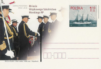 Cp. 1278 - 80 lat Wojskowego Szkolnictwa Morskiego