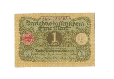 Niemcy - NIEMCY - DARLEHNSKAS.., 1 MARK 1.3.1920  (32)