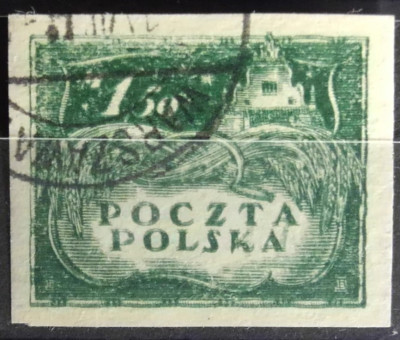 Polska 1919  Fi 93DpA - gwarancja p. Berbeka