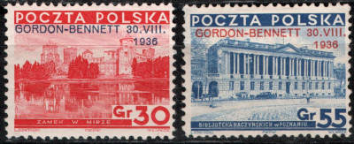 Polska 1936 Fi 292-93 * Gordon