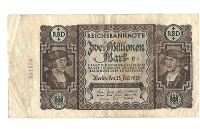  Niemcy 2 miliony Marek - 2 000 000 Marek 1923  (53)