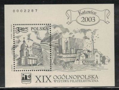 Polska 2003 Fi Blok 186 ND **