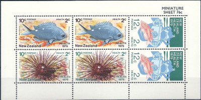 1979 r Nowa Zelandia Blok 76**