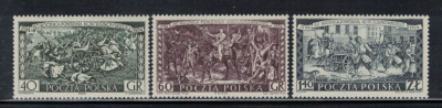 Polska 1954 Fi 740-42 **