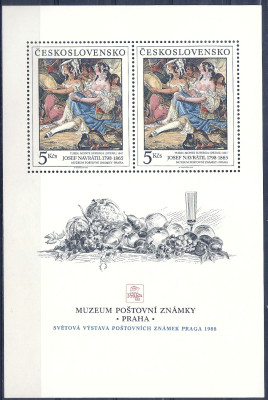 1988 r Czechosłowacja Blok 88**