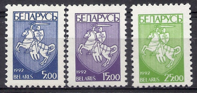 1993 r Białoruś Mi 25- 27**