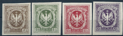 1915 r.   Nalepki Dobroczynne. Nr. 3