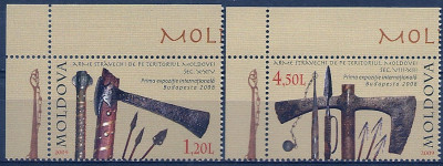 2009 r Mołdawia Mi 645 - 646**