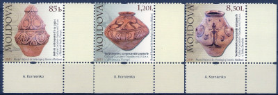 2010 r Mołdawia Mi 735 - 737**