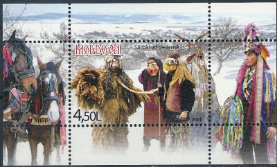 2011 r Mołdawia Mi 785 - 788**