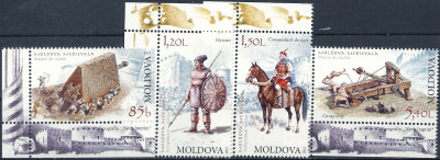2011 r Mołdawia Mi 795 - 798**