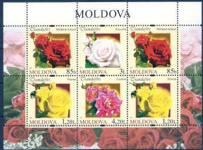 2012 r Mołdawia Ark 811 - 814 **