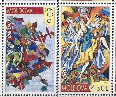 2005 r Mołdawia Mi 551 - 552**