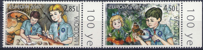 2007 r Mołdawia Mi 584 - 585**