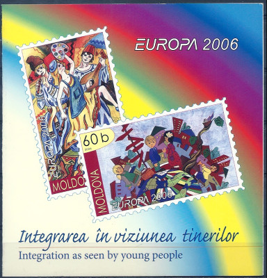 2006 r Mołdawia Mi 551 - 552** Folder