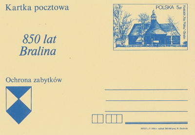 Cp 932 - 850 lat Bralina