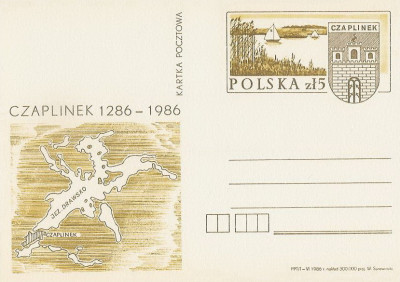 Cp 933 - 700 lat Czaplinka