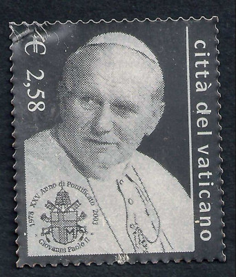 2003 r.  Mi 1428**. Papież Wydanie Watykanu.