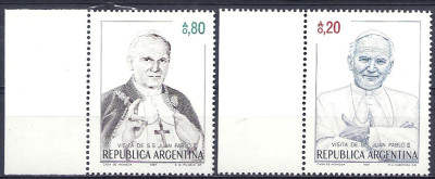 1987 r Papież Mi 1881 - 1882 ** Argentyna
