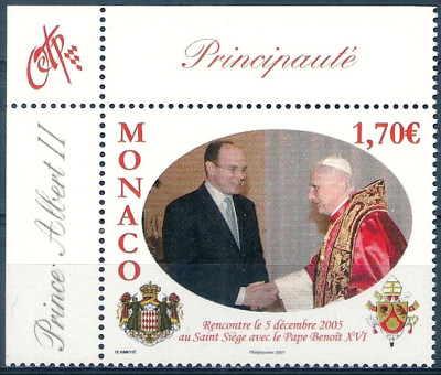 2006 r Papież Mi 2841** Monako