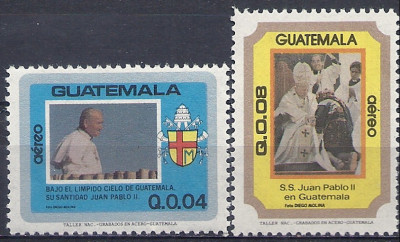 1984 Papież Mi 1302 - 1306** Gwatemala