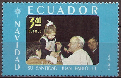 1980 Papież Mi 1933** Ekwador