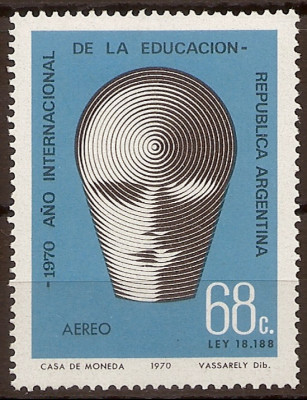 1971 r Argentyna Mi 1090**