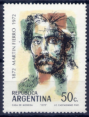 1972 r Argentyna Mi 1157**