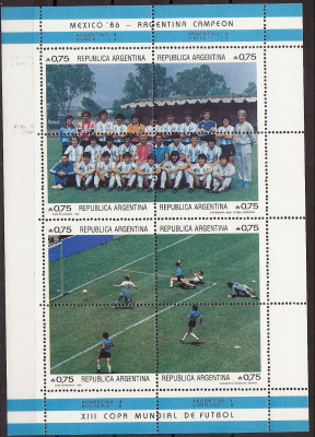 1986 r Argentyna  Ark 1850 - 1857 **