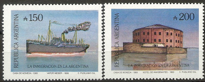 1989 r Argentyna Mi 2011 - 2012 **