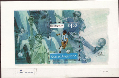 1994 r Argentyna Blok 57**