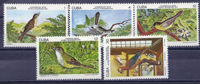 1978 r Kuba Mi 2284 - 2288**