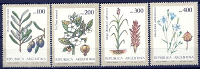 1979 r Argentyna Mi 1411 - 1414**
