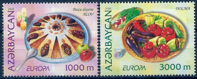 2005 Azerbejdżan Mi 609 - 610**