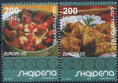 2005 r Albania Mi 3142 - 3143**