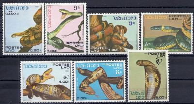 1986 r Laos Mi 934 - 940**
