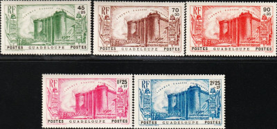 GWADELUPA 1939-kompletna seria.