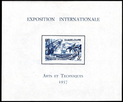 GWADELUPA 1937,BLOK MNH**.