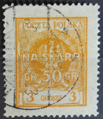 Fi 196 Dopłata na skarb Narodowy 1925 r. kasowany