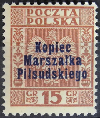 1935 r Fi 278** Sypanie kopca J&oacute;zef Piłsudskiego