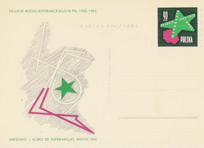 Cp 295 - 20-lecie ruchu esperanckiego