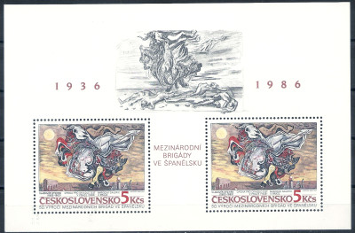 1986 r Czechosłowacja Blok 68**