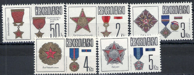1987 r Czechosłowacja Mi 2894 - 2898**
